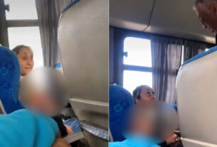 El usuario compartió el video en redes sociales y denunció el caso a la línea 102
